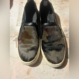 Zara Multicolor Camouflage Loafers